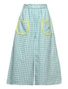 Vichy Woven Culotte Pants Bobo Choses Blue