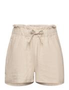 Shorts Linen Lindex Beige