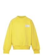 Organic Sweat Allisa Sweatshirt Mads Nørgaard Yellow