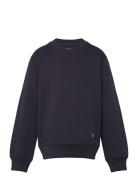 Light Terry Solo Sweatshirt Mads Nørgaard Navy