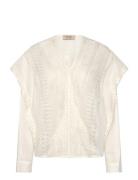 Mmfina Lace Blouse MOS MOSH Cream