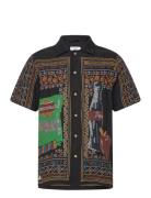 Meal Deal Cross Stitch Shirt Percival Black