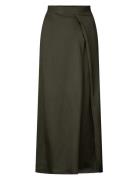 Acetate Skirt - Bjarka Rabens Sal R Khaki