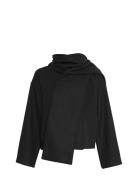 Mschsyden Scarf Jacket MSCH Copenhagen Black