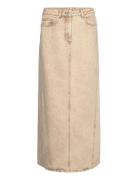 Maxi Denim Skirt REMAIN Birger Christensen Beige