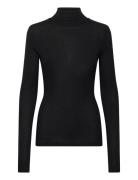 Karonia Rollneck T-Shirt Kaffe Black