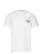 Chest Monogram T-Shirt Calvin Klein White