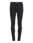 Mid Rise Skinny Calvin Klein Jeans Black