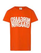 Single Organic Tuvina Tee Mads Nørgaard Orange