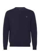 Extrafine Lambswool C-Neck O/S GANT Navy