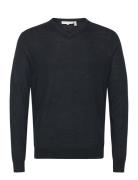 Fine Merino V-Neck Knit Tom Tailor Black