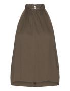 D6Fame Pleated Halter Top Dante6 Khaki