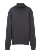 Knit Basic Turtleneck Tom Tailor Grey