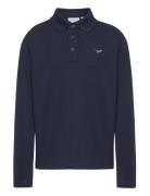 Polo Longsleeve Tom Tailor Navy