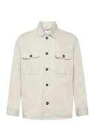 Heavy Twill Overshirt Lindbergh Cream