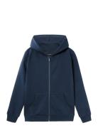 Nlnnizu Ls Bru Sweat Card W. Hood Noos LMTD Navy