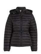 Lw Padded Smocking Jacket Calvin Klein Black