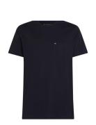 Essential Solid Pocket Tee Tommy Hilfiger Navy