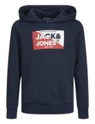 Jjnolan Sweat Hood Mni Jack & J S Navy