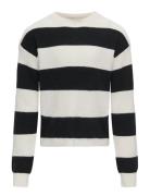Kogfranca Life Short L/S Stripe Knt Noos Kids Only Patterned