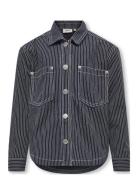 Kogmerle L/S Stripe Shirt Pnt Kids Only Navy