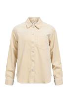 Objliva L/S Lo Corduroy Shirt 135 Object Beige