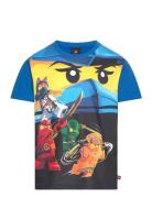 Lwtano 627 - T-Shirt S/S LEGO Kidswear Blue