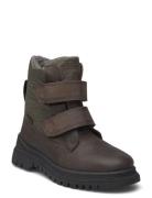 Boots - Flat - With Velcro ANGULUS Khaki