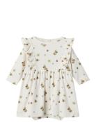 Nbflavo Ena Ls Body Dress Lil Lil'Atelier Beige