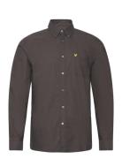 Plain Oxford Shirt Lyle & Scott Brown