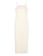 Structure Strap Dress Bubbleroom Cream