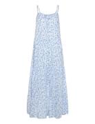 Magdalen Viscose Strap Dress Bubbleroom Blue