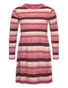 Dress Ls Y/D Knit Minymo Pink