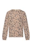 T-Shirt Ls En Fant Beige