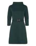 Kim Dogtooth Dress Jumperfabriken Blue