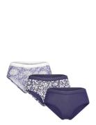 Jackie Lace - 3 Shortys Etam Blue