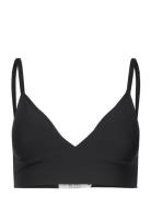 Pure Fit - Wireless Triangle Openned Back Bra Etam Black