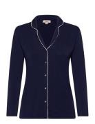 Molly Piping - Pyjama Shirt Etam Navy