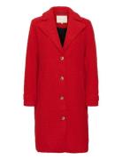 Kaanne Coat Kaffe Red