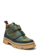 Shoes - Flat - With Velcro ANGULUS Khaki