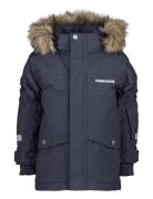 Bjärven Kids Parka 3 Didriksons Navy