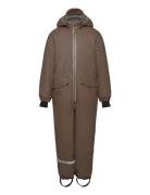 Pu Snow Suit Recycled Mikk-line Brown