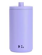 Travel Mug 350Ml Design Letters Purple