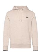 Tipped Hooded Sweatshirt Fred Perry Beige