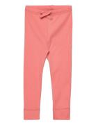 Rib Jersey Leggings W. String Copenhagen Colors Pink