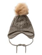 Nmfwrilla Wool Knit Hat Name It Grey