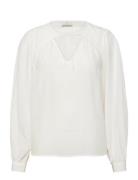 Kabarbara Blouse Kaffe White