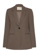 Kasakura Blazer Kaffe Brown