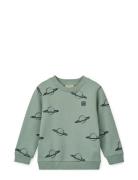 Thora Printed Sweatshirt Liewood Green