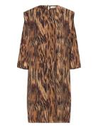 Mildaiw Short Dress InWear Brown